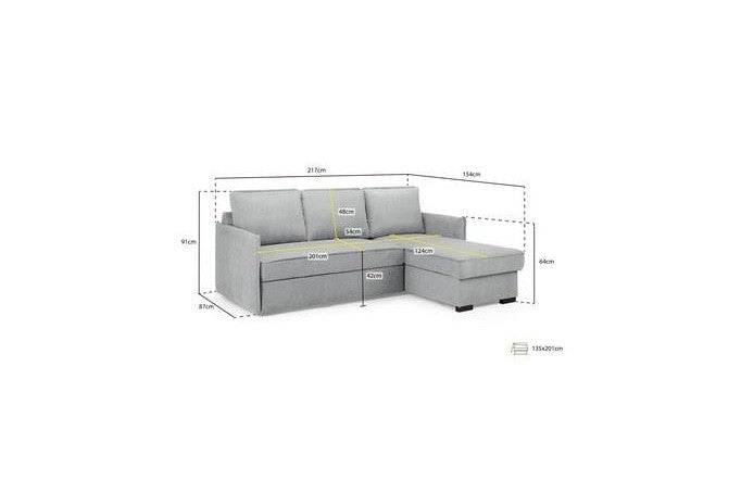 Liege Sofabed Universal Corner