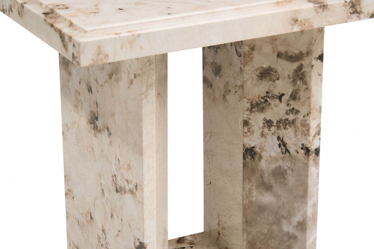 Artemis Lamp Table Mottled Mocha