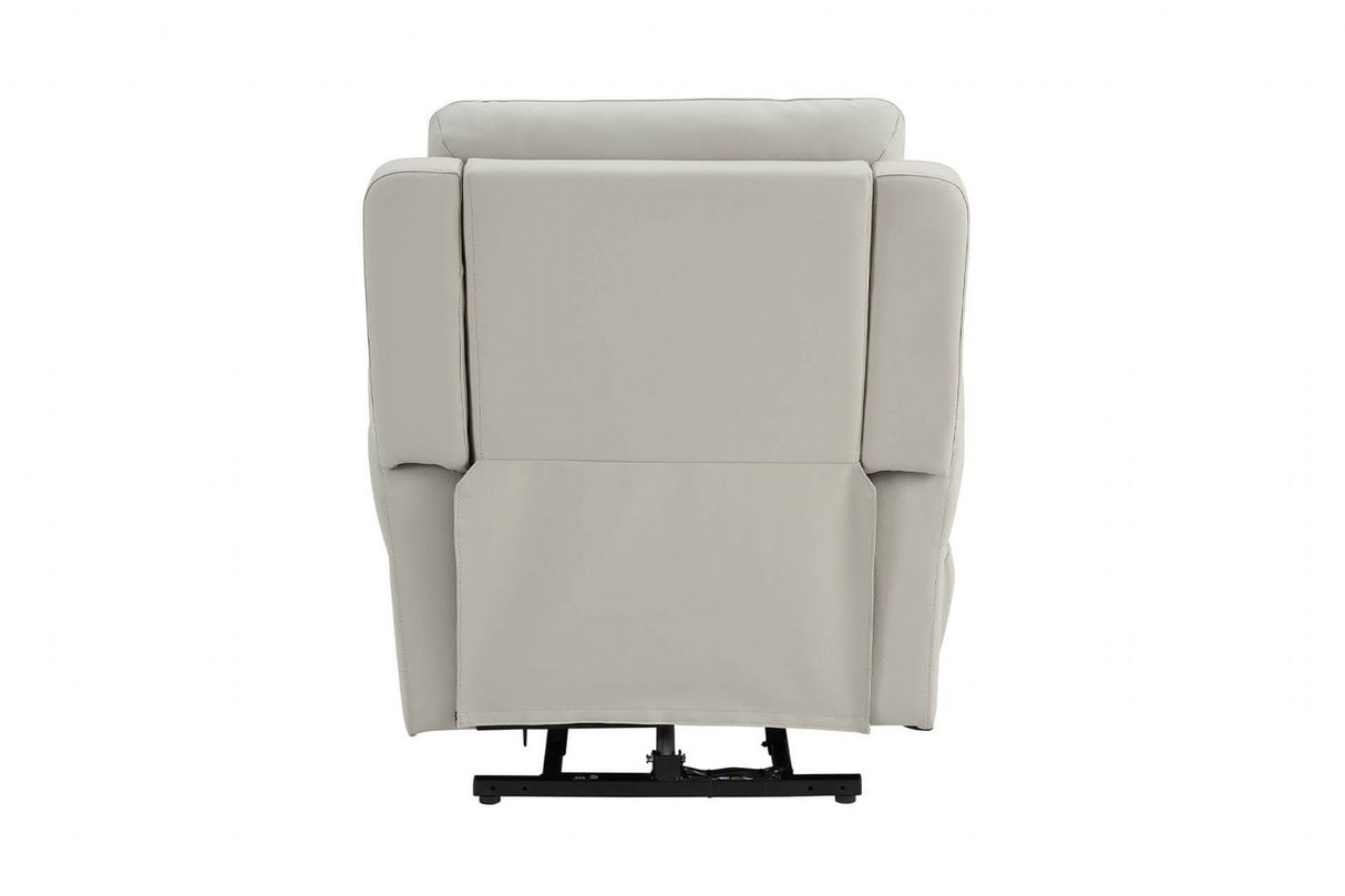 Stone Leather Lift and Rise Dual Motor Electric Recliner