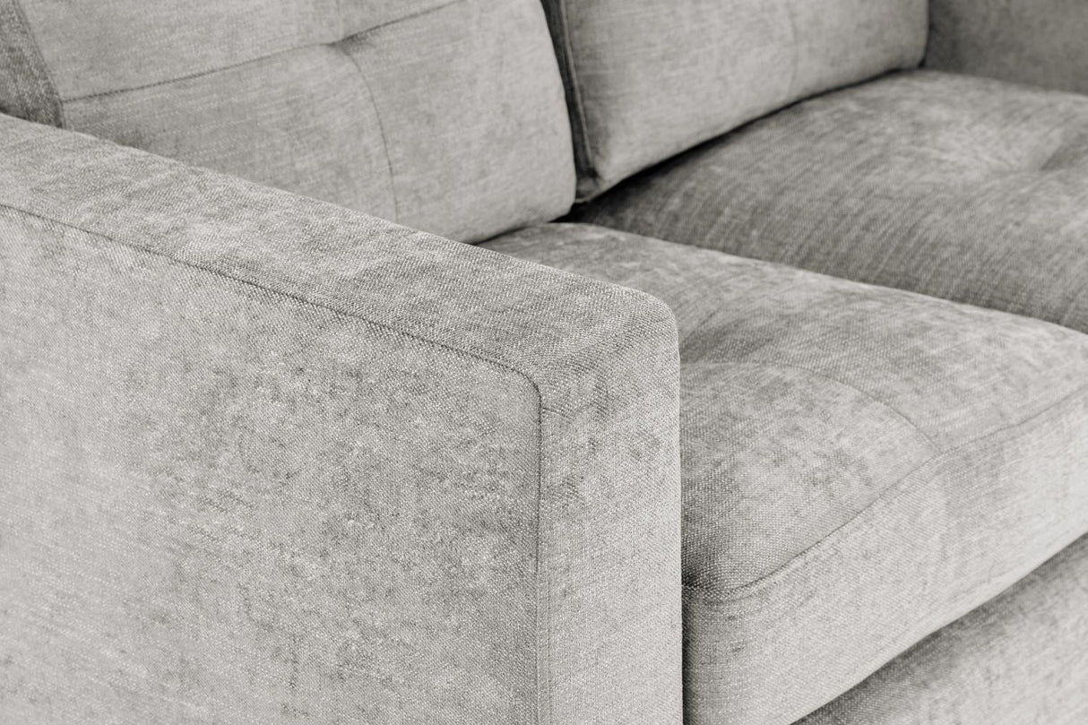 Santa Cruz Armchair Sofa – Stylish Light Grey Seating - Ready2GoFurniture