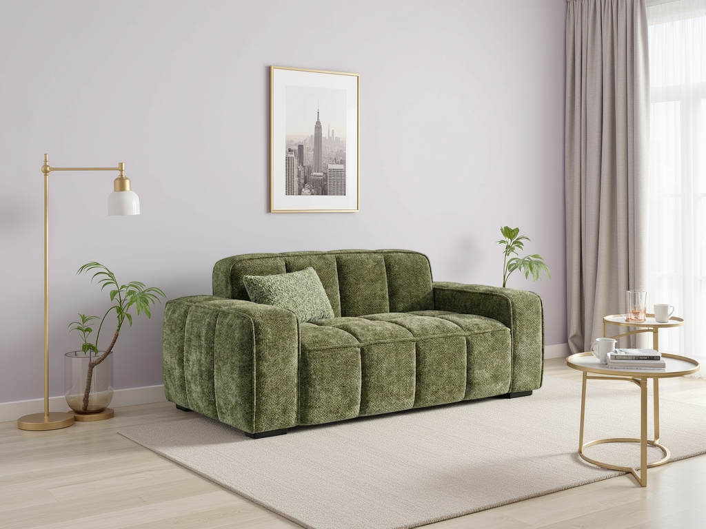 Paris Sofa Olive 2 Seater