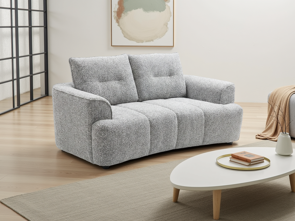 Cordova Sofa Grey 2 Seater
