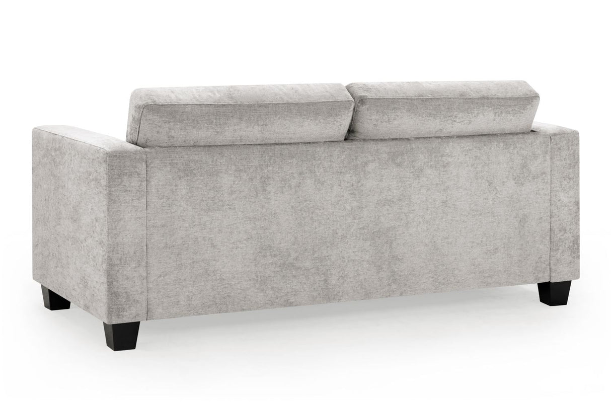 Santa Cruz 3 Seater Sofa – Spacious Grey Fabric Seating - Ready2GoFurniture