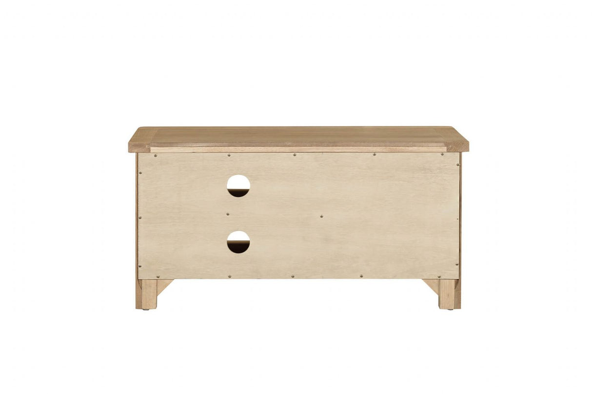 Natural Oak 1 Door Small TV Media Entertainment Unit