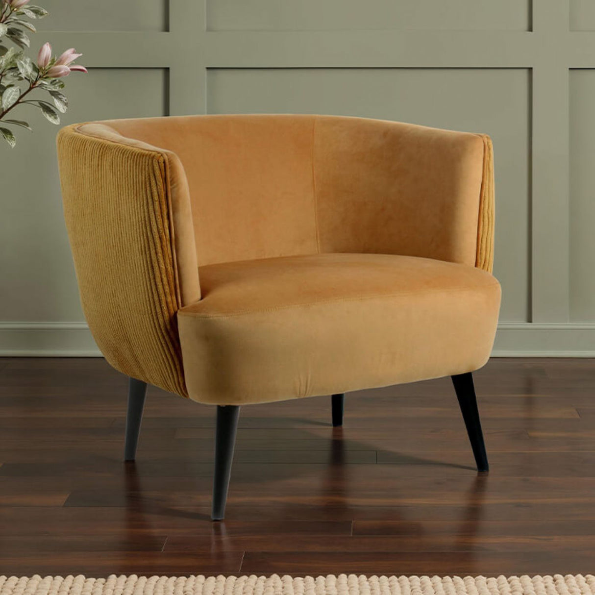 Lani Accent Chair Mustard (Nett)