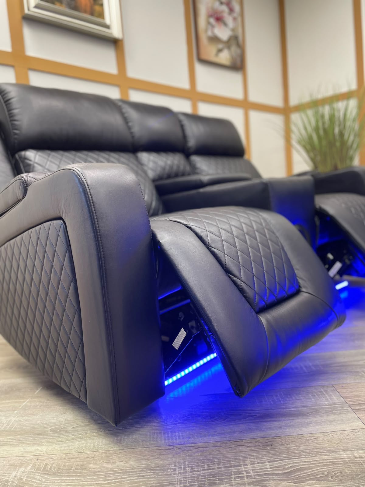 Monaco Tech Recliner 3+2 Set Aire Leather