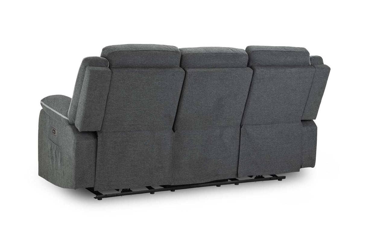 Penelope Electric Recliner Sofa 3 Seater