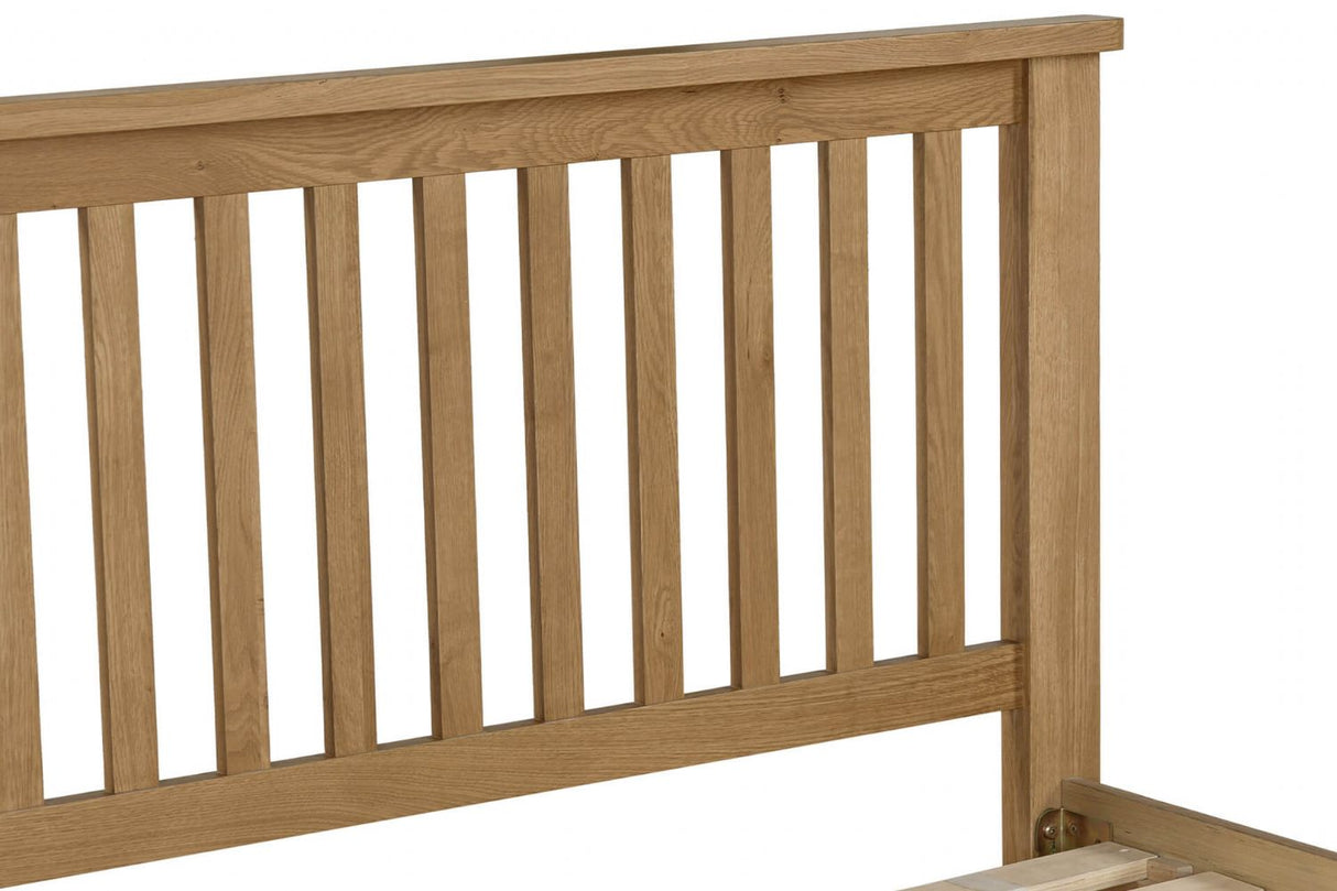 Marsden Bed 4'6 Natural Oak (Nett)