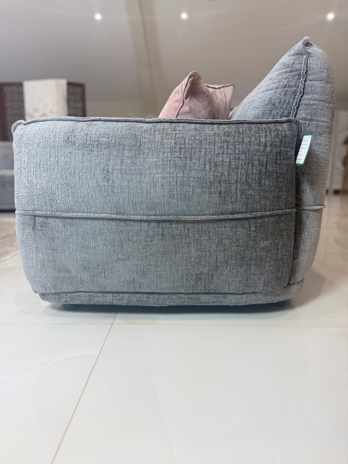 Angelo Sofa Grey 3 Seater