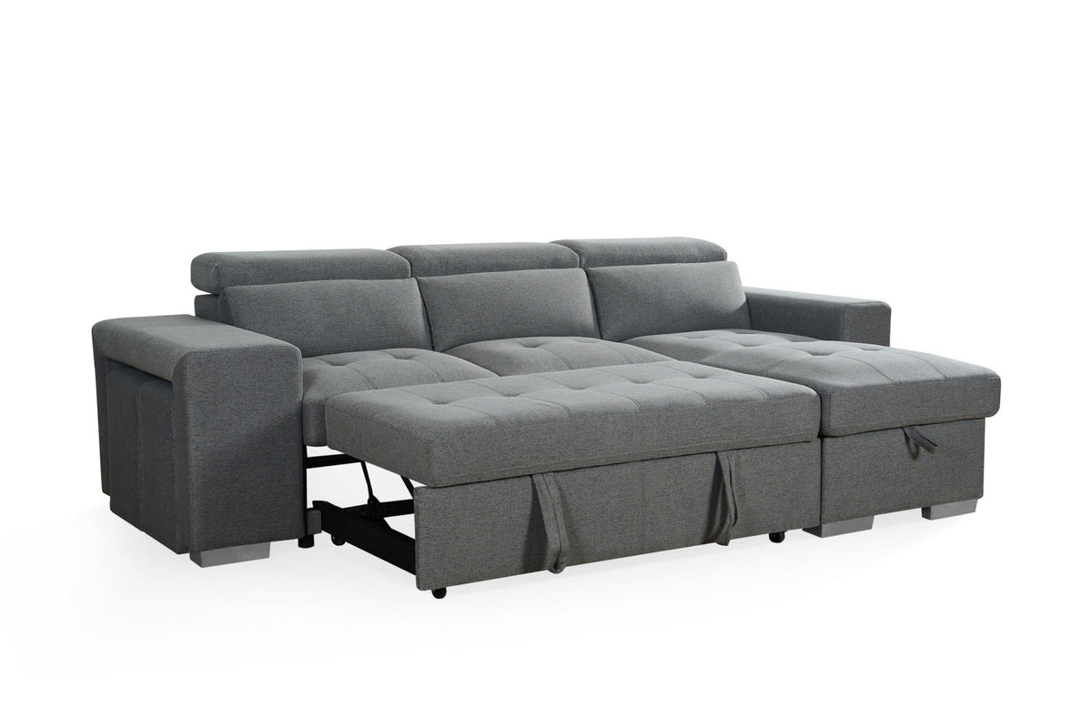 Artemis Sofabed Grey Universal Corner - Ready2Go Furniture