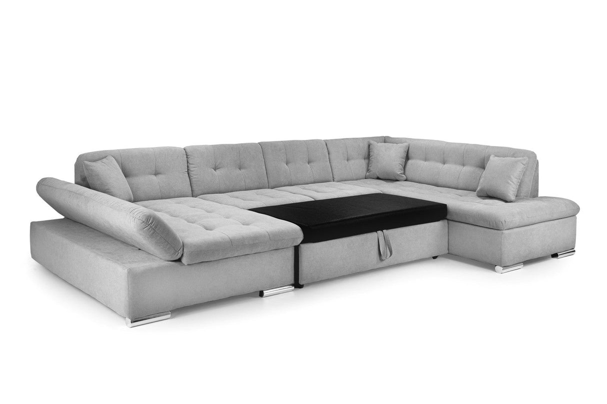 Bergen U-Shape Corner Sofabed – Spacious, Stylish & Practical - Ready2GoFurniture