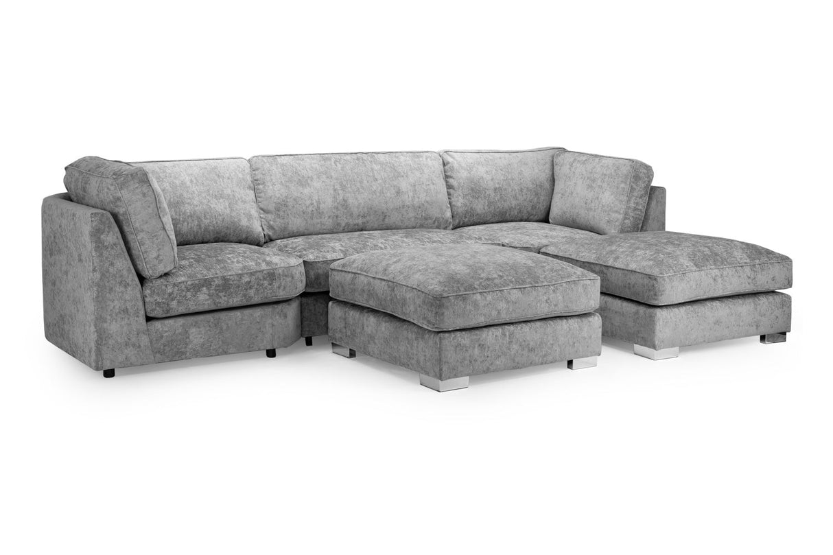Fes Fullback U Shape Corner Sofa – Spacious & Stylish - Ready2GoFurniture