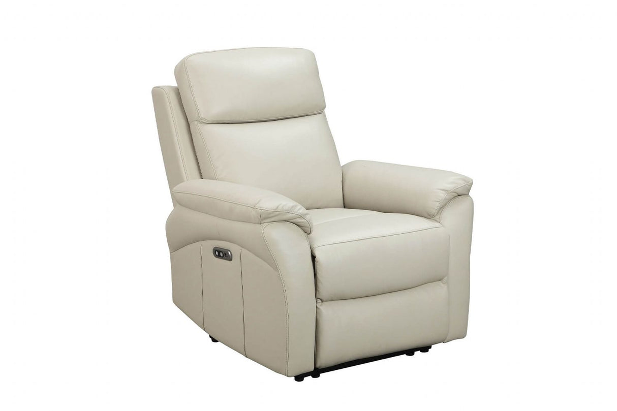 Nardo 1 Seater Electric Recliner Cashmere (Nett)
