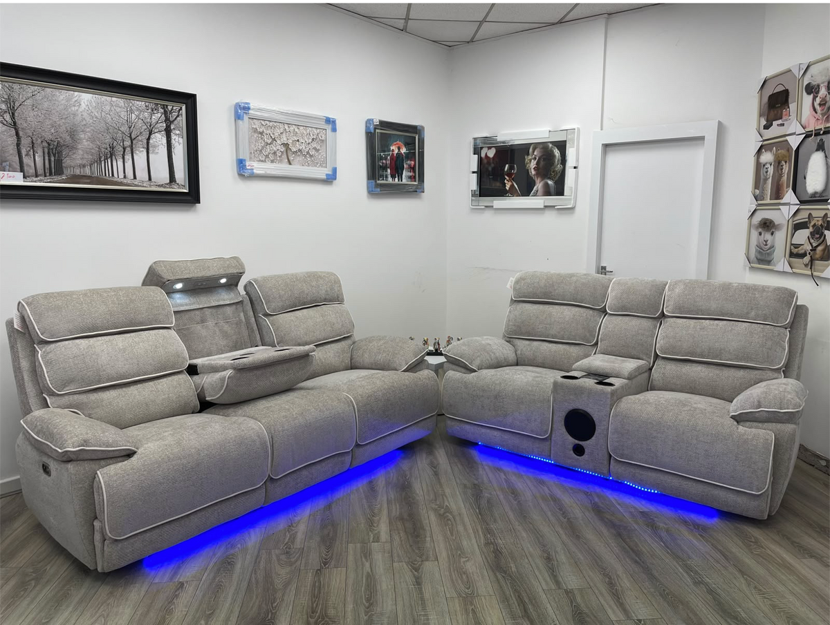 Luna Smart Electric Recliner Sofa Set 3+2