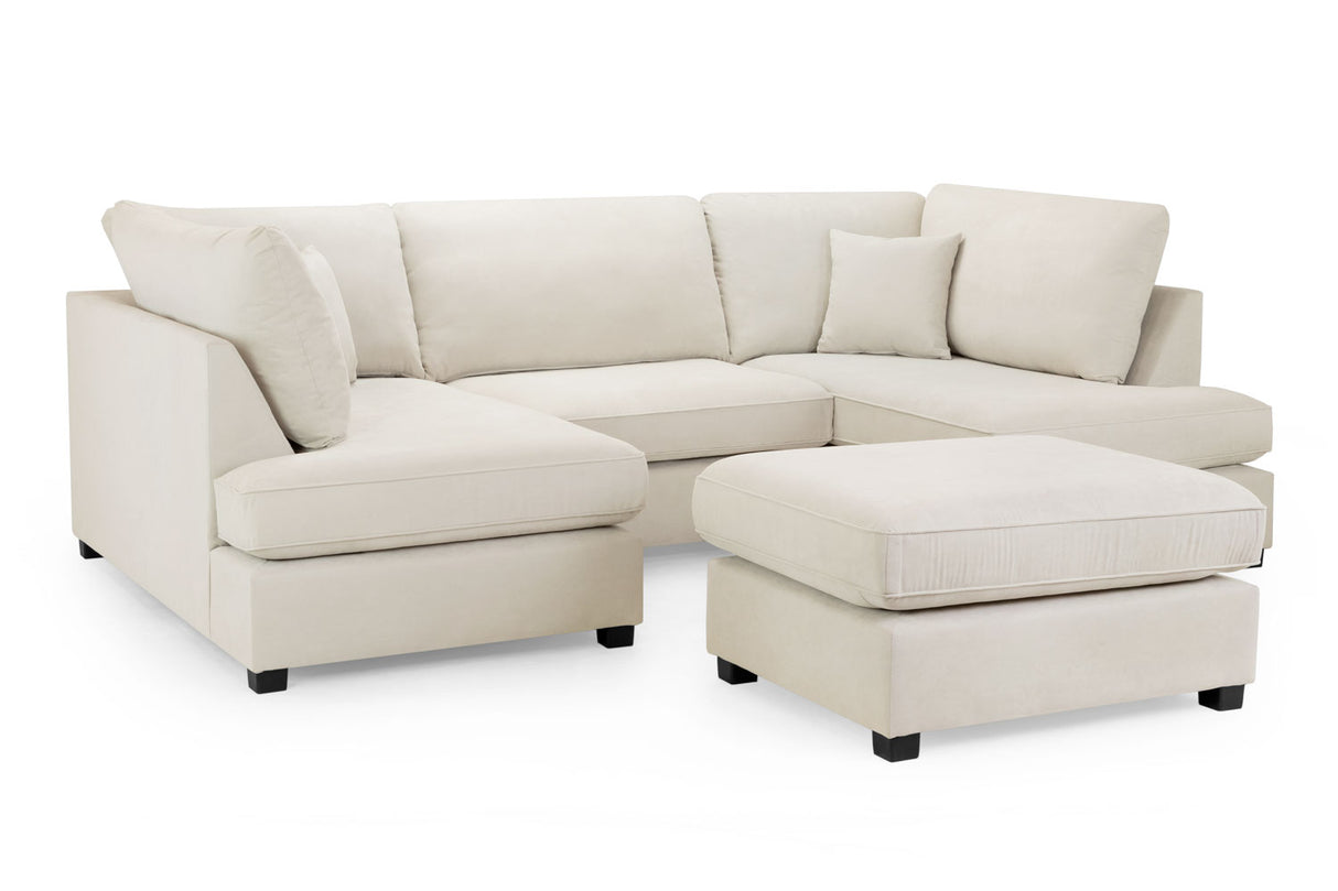 Pisa U Shape Corner Sofa – Luxurious & Comfortable Seating - Ready2GoFurniture