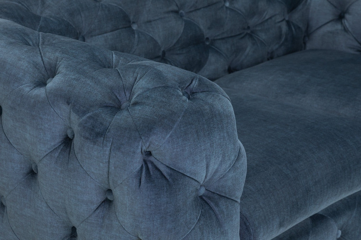 Busan Chesterfield 3 & 2 Seater Sofa Set – Elegant & Comfortable - Ready2GoFurniture