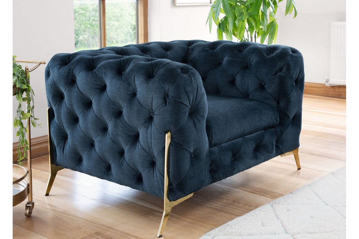 Busan Chesterfield Armchair – Classic Elegance & Comfort - Ready2GoFurniture