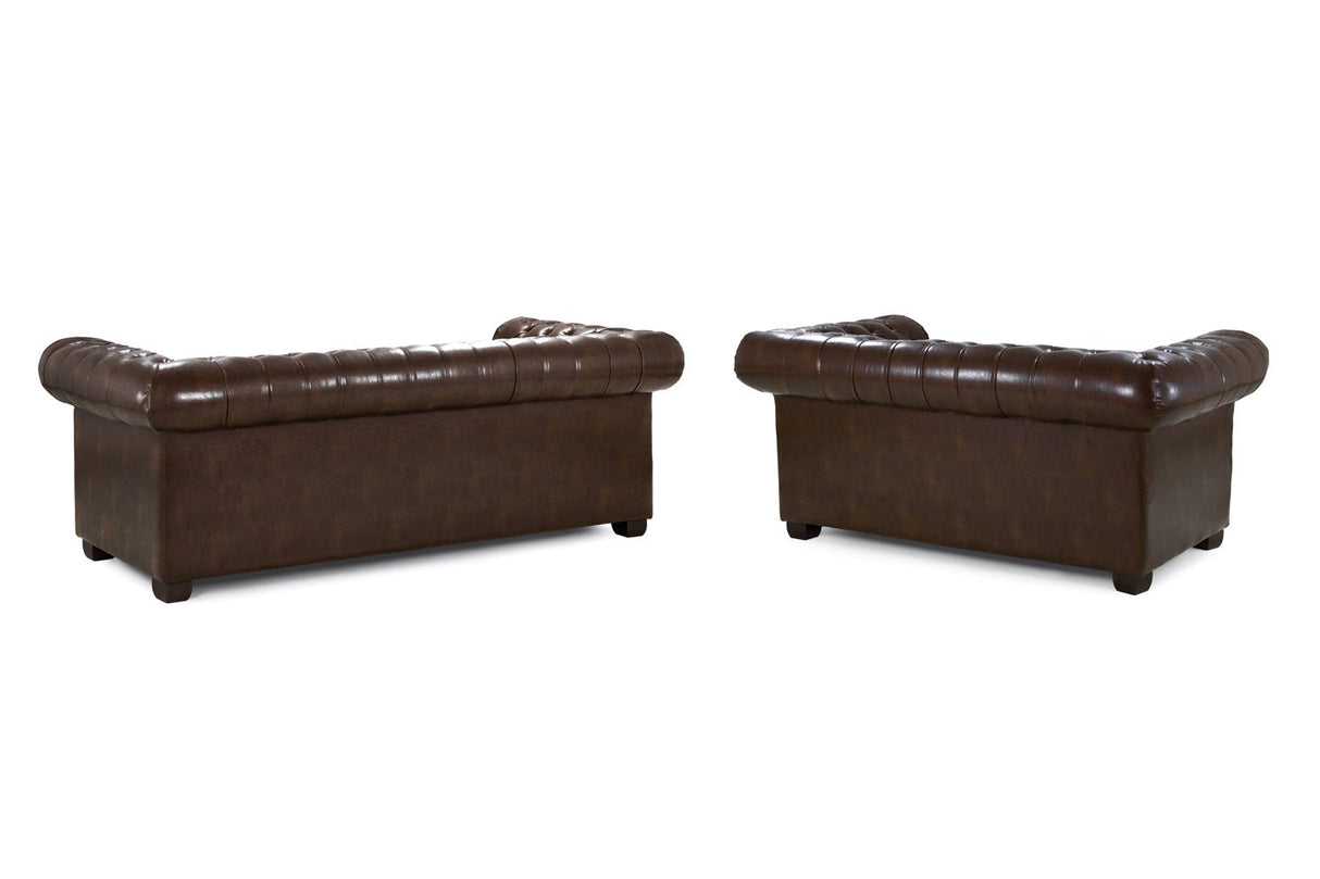 Palermo 3 & 2 Seater Chesterfield Sofa Set – Timeless Elegance - Ready2GoFurniture