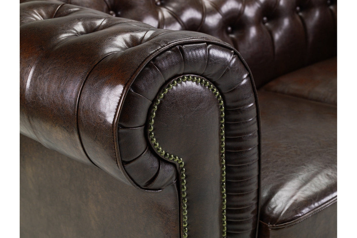 Palermo 3 & 2 Seater Chesterfield Sofa Set – Timeless Elegance - Ready2GoFurniture
