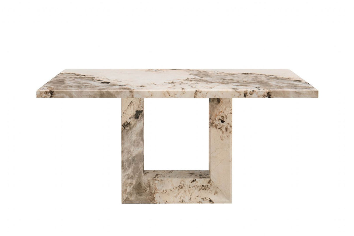Artemis Dining Table 1600 Mottled Mocha