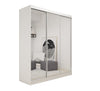 Felicity Sliding Wardrobe White 180cm
