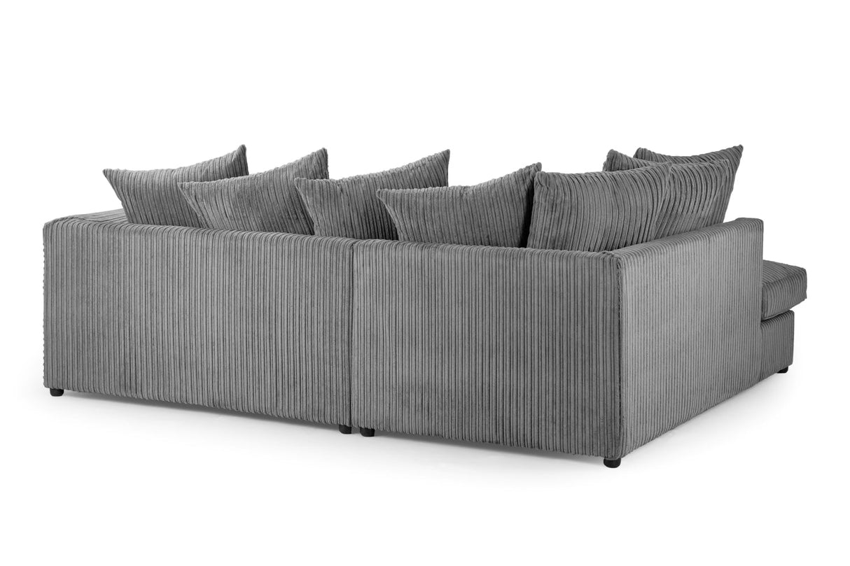 Trondheim Jumbo Left Hand Facing Corner Sofa – Cosy & Stylish - Ready2GoFurniture