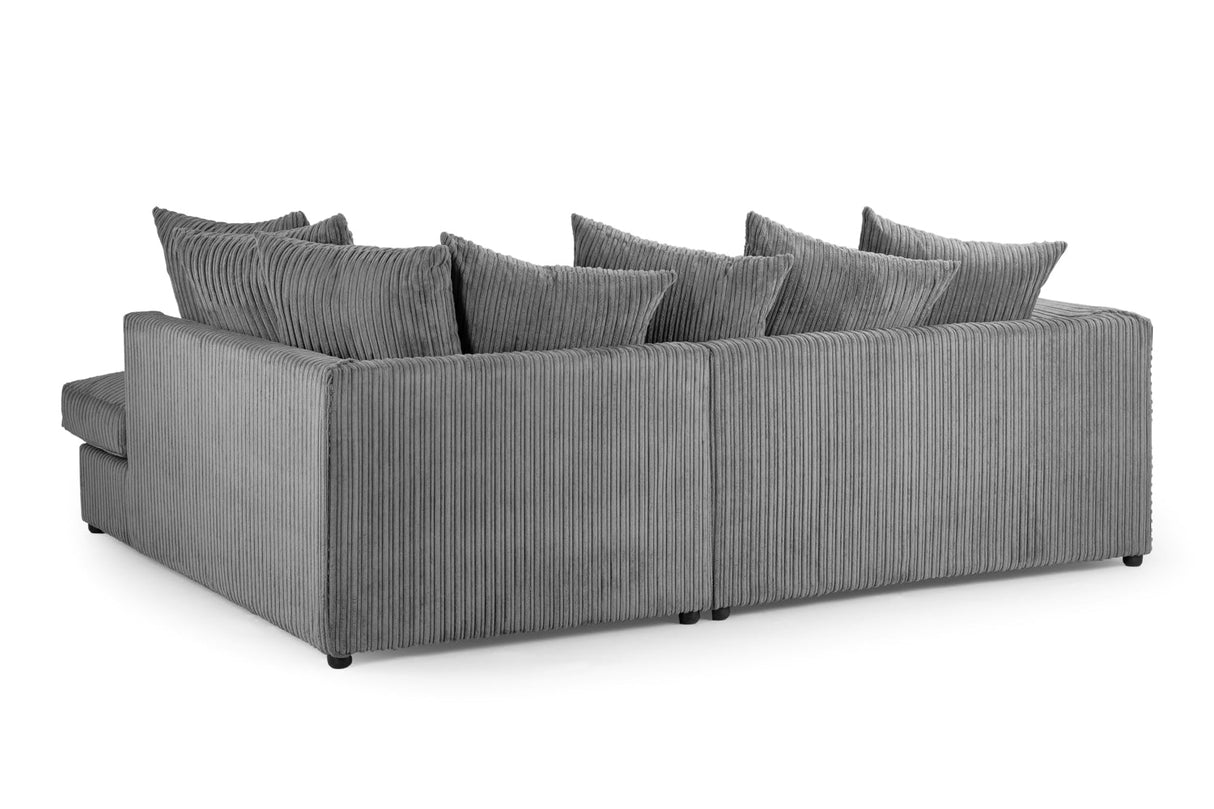 Trondheim Jumbo Right Hand Facing Corner Sofa – Cosy & Stylish - Ready2GoFurniture