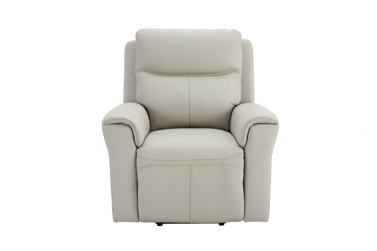 Stone Leather Lift and Rise Dual Motor Electric Recliner