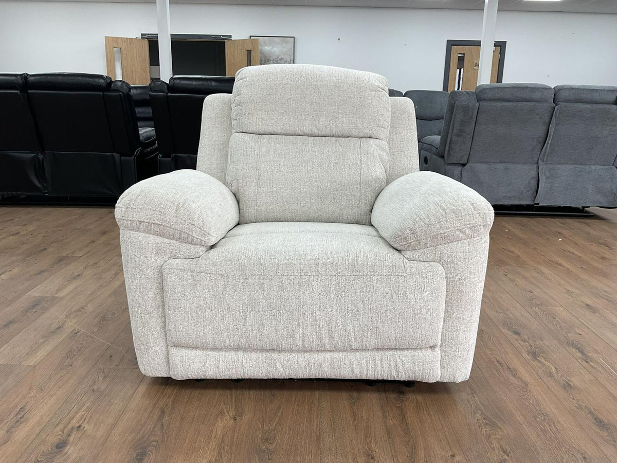 Owen Electric Recliner Sofa Beige Armchair - Ready2Go Furniture