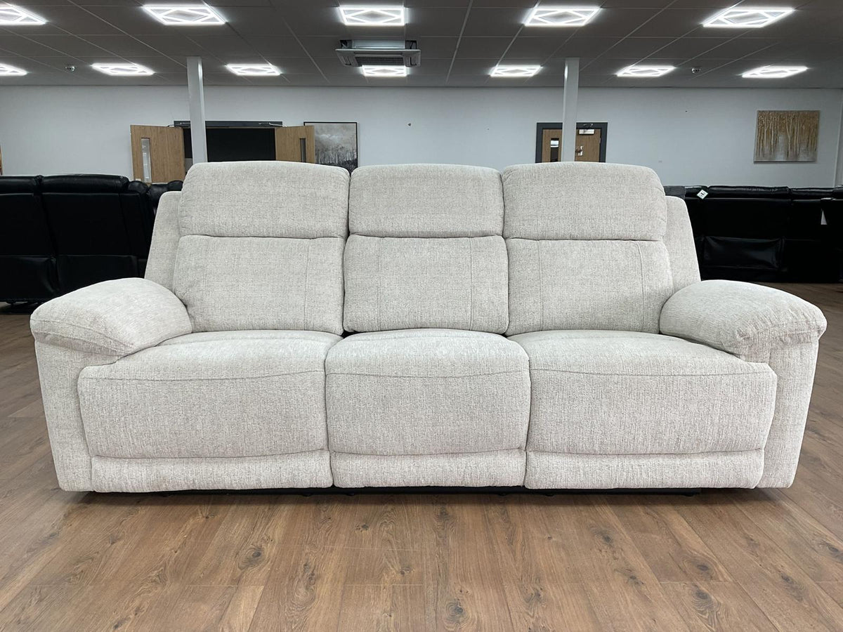Owen Electric Recliner Sofa Beige 3 Seater - Ready2Go Furniture