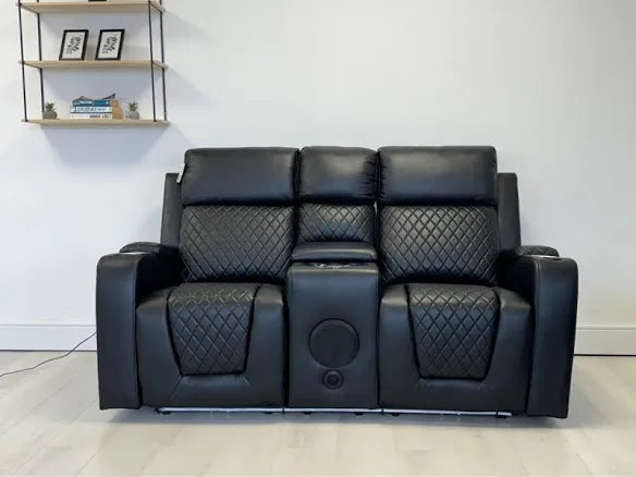 Florida 3+2 Electric Recliner Sofa Set Aire Leather