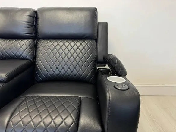 Florida 3+2 Electric Recliner Sofa Set Aire Leather
