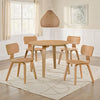 Addison Dining Table Round 1000 Oak