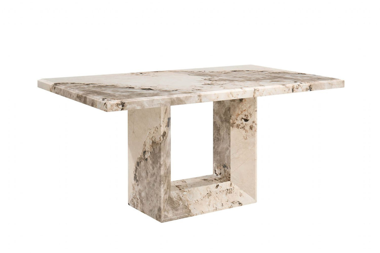 Artemis Dining Table 1600 Mottled Mocha