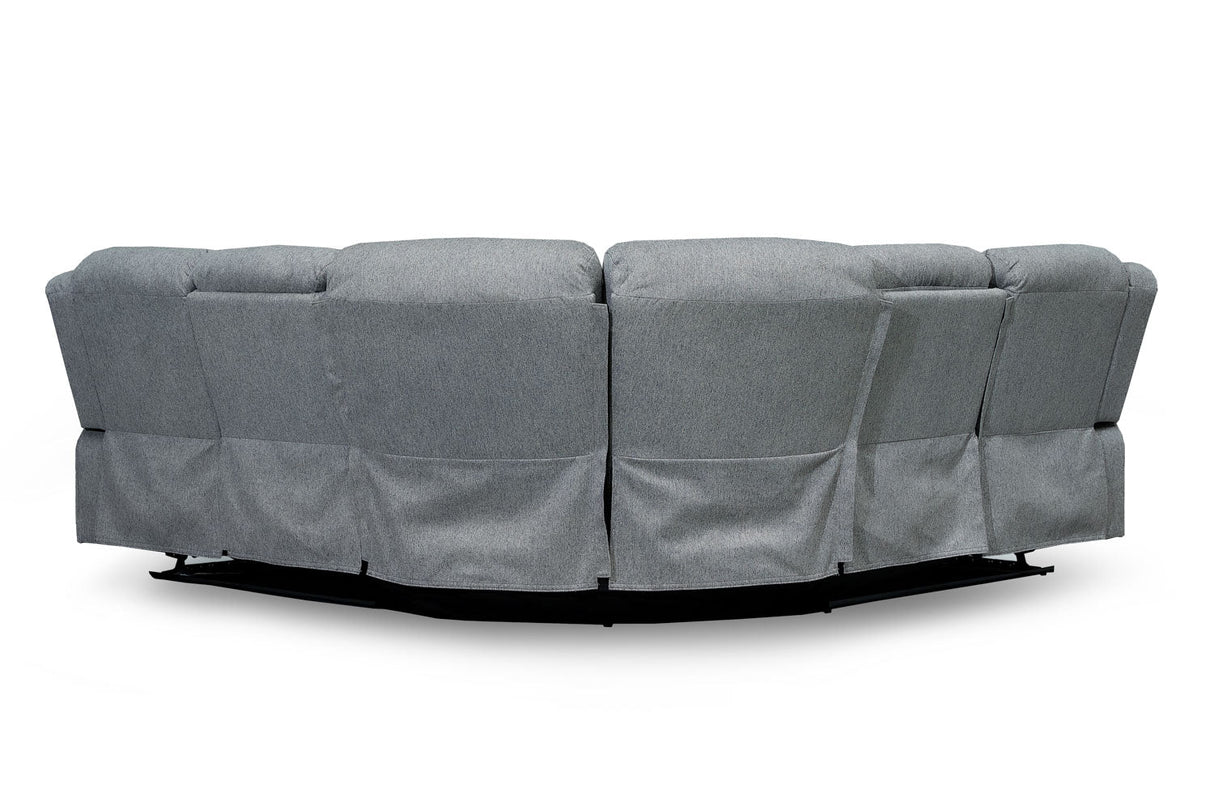 Cannes Recliner Corner Sofa – Spacious & Luxurious Comfort - Ready2GoFurniture