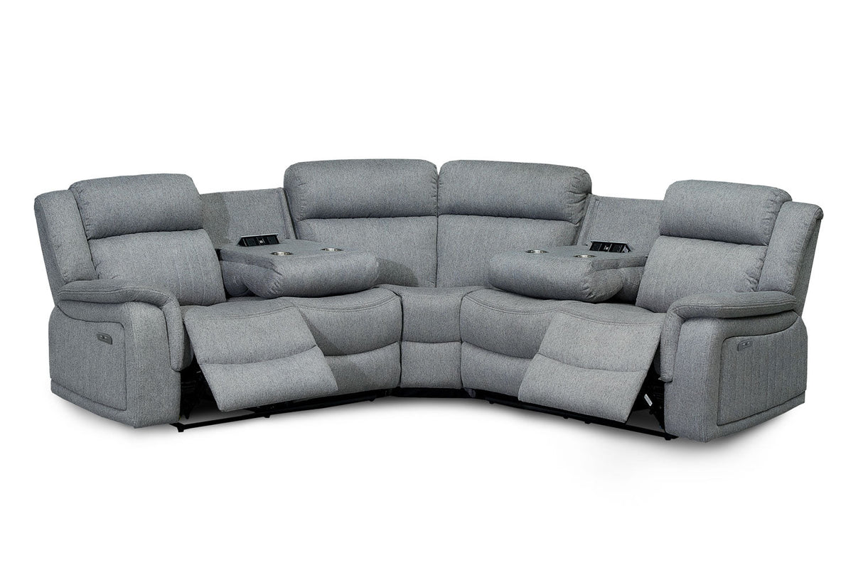 Cannes Recliner Corner Sofa – Spacious & Luxurious Comfort - Ready2GoFurniture