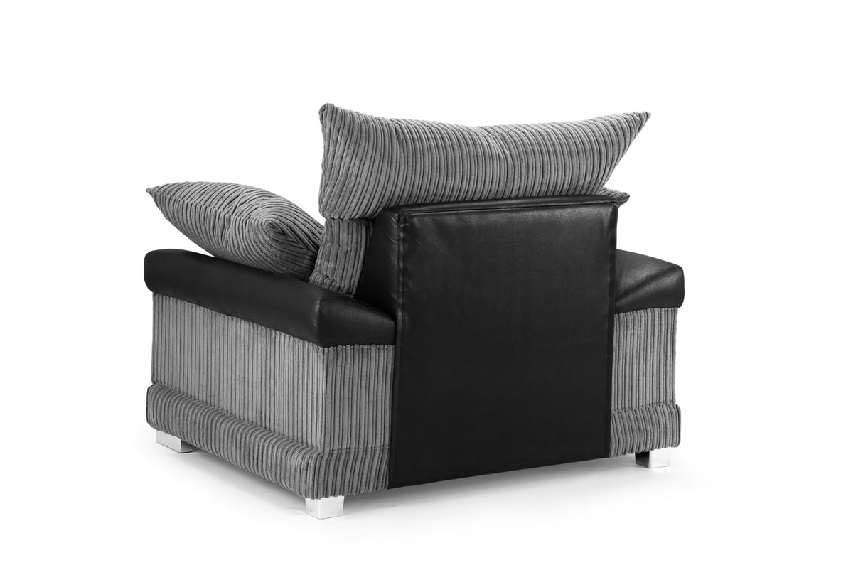Arles Armchair – Cosy Jumbo Cord & Plush Comfort - Ready2GoFurniture