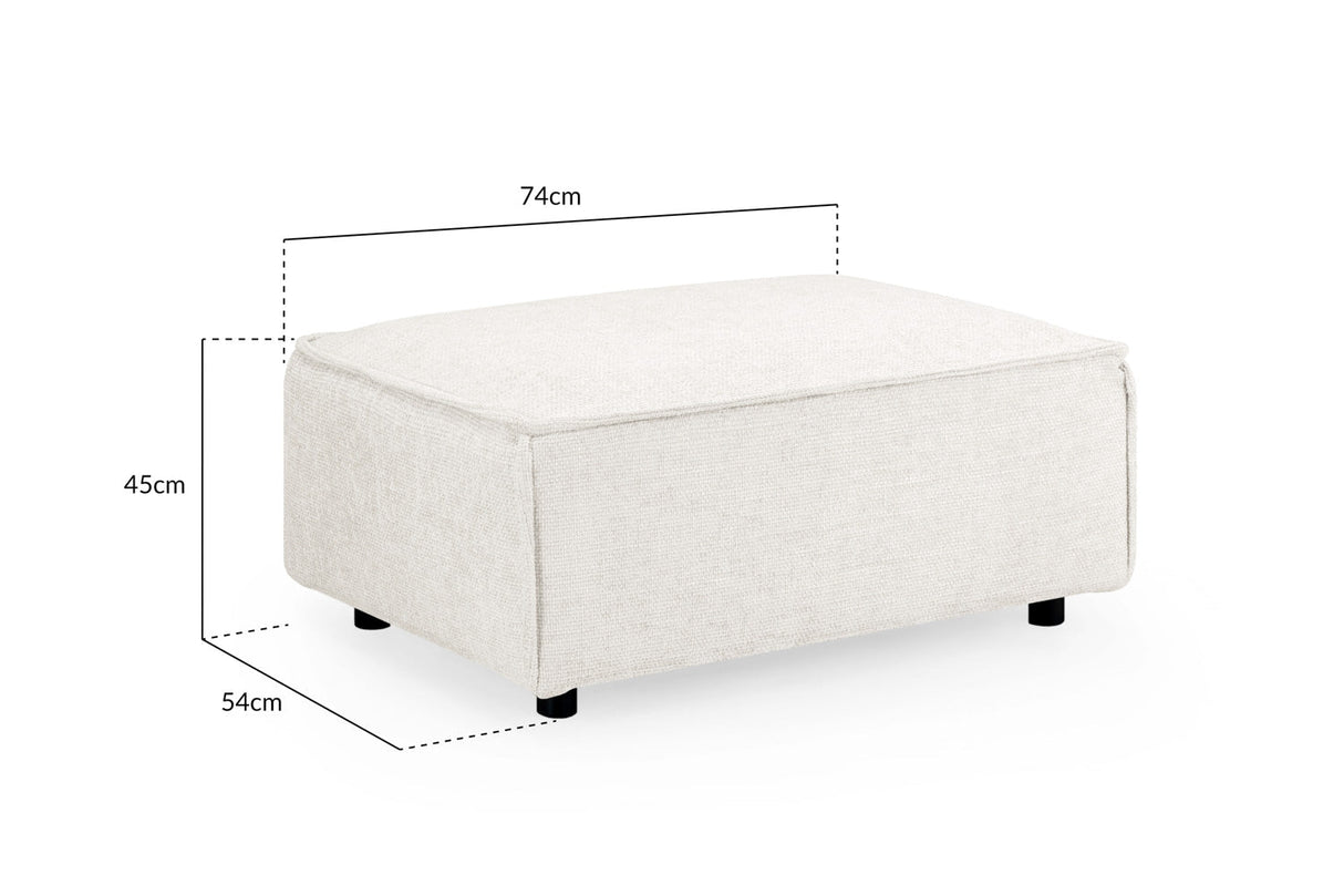 Zaragoza Footstool – Stylish, Comfy & Versatile - Ready2GoFurniture