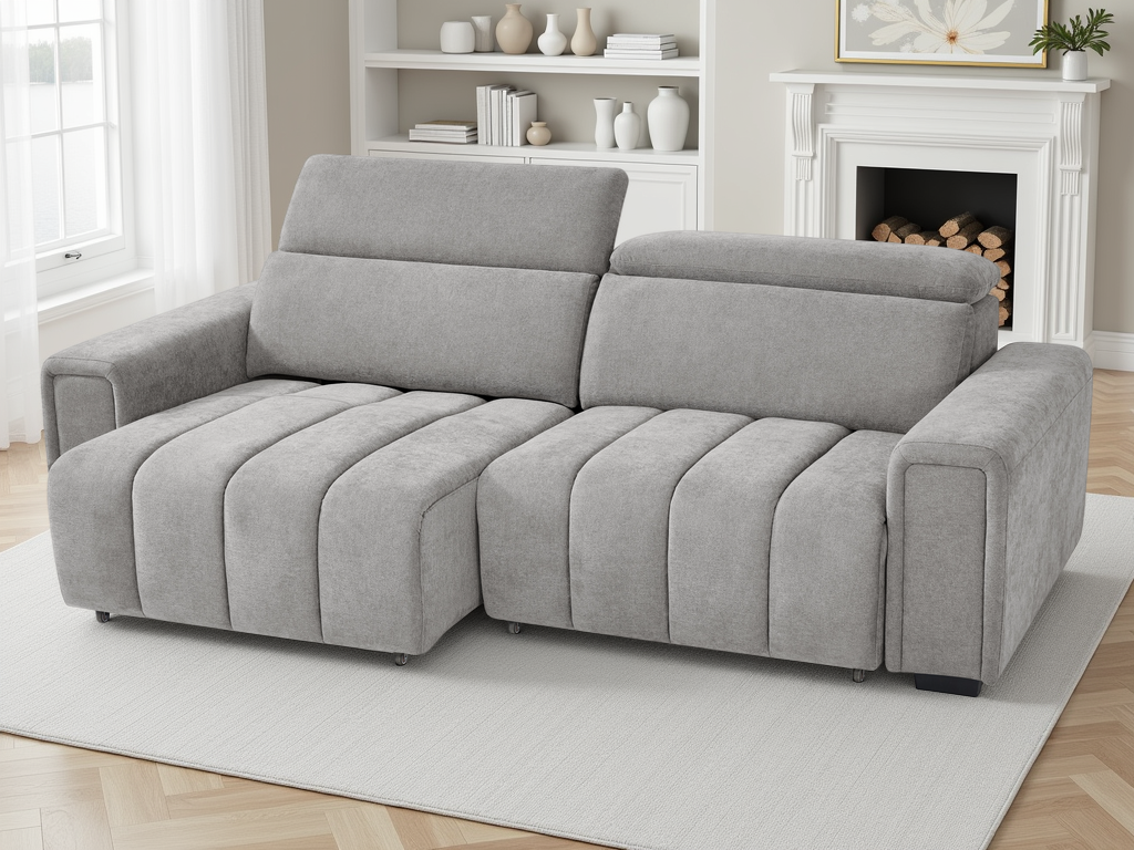 Molly Electric Sofabed Grey 3 Seater - Ready2Go Furniture