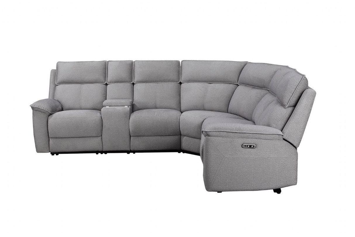 Blaine Corner Group Electric Recliner Greige (Nett)