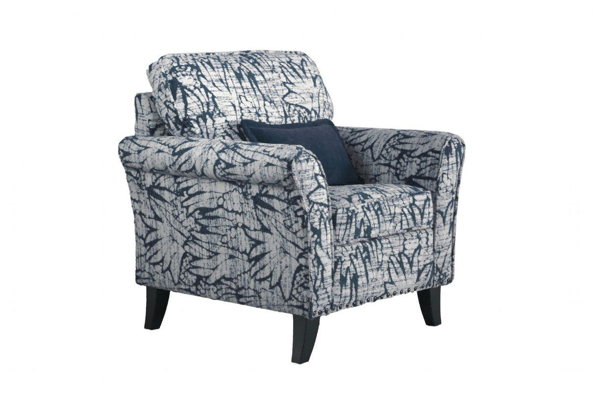 Pippa Accent Chair Navy (Nett)