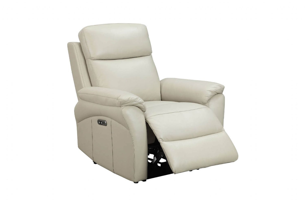 Nardo 1 Seater Electric Recliner Cashmere (Nett)