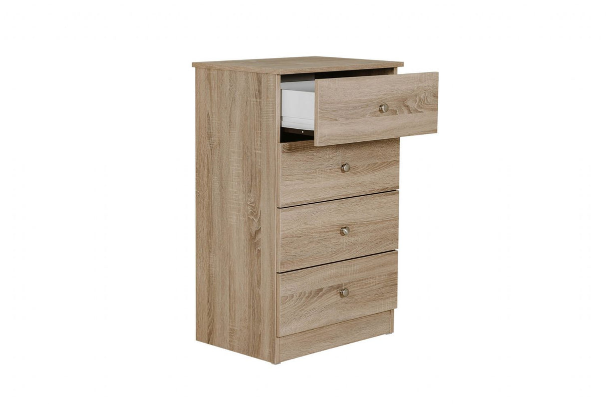 Levi 4 Drawer Chest Oak