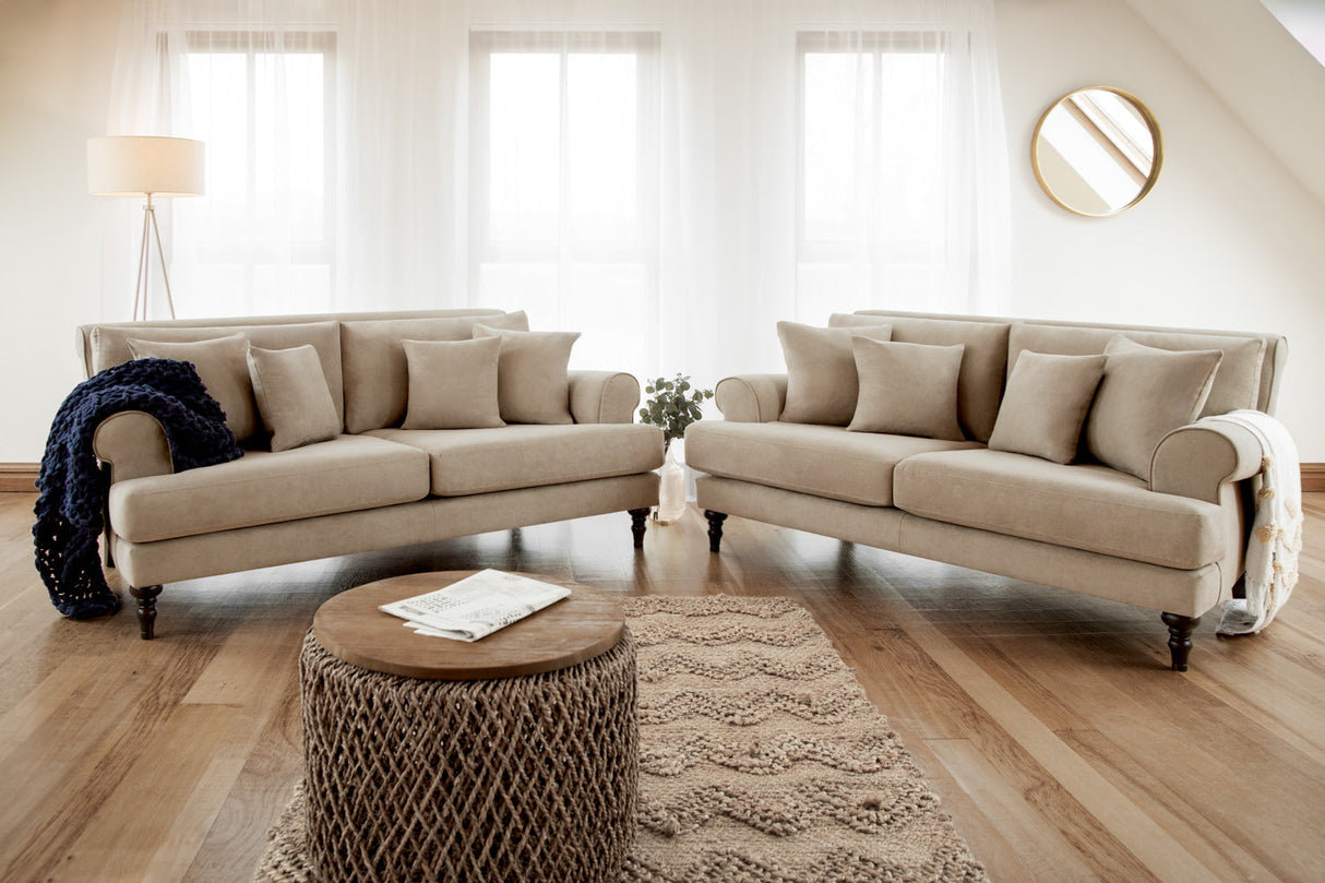 Zagreb 3 & 2 Seater Sofa Set – Classic Elegance & Comfort - Ready2GoFurniture