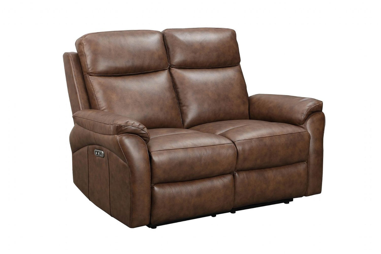 Nardo 2 Seater Electric Recliner Brown (Nett)