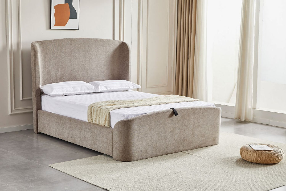 Blaire 6' Ottoman Bed Beige (Nett)