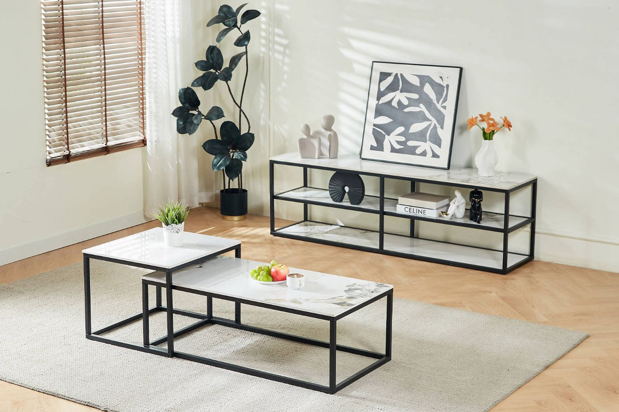 Cody TV Unit 1600 White