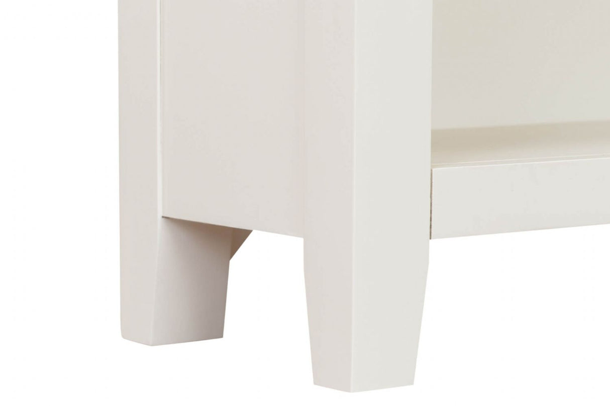 Cashmere Wooden Low Open Bookcase Oak Top