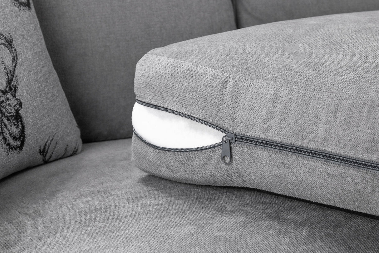 Riga Large Corner Sofa – Spacious, Stylish & Comfortable - Ready2GoFurniture