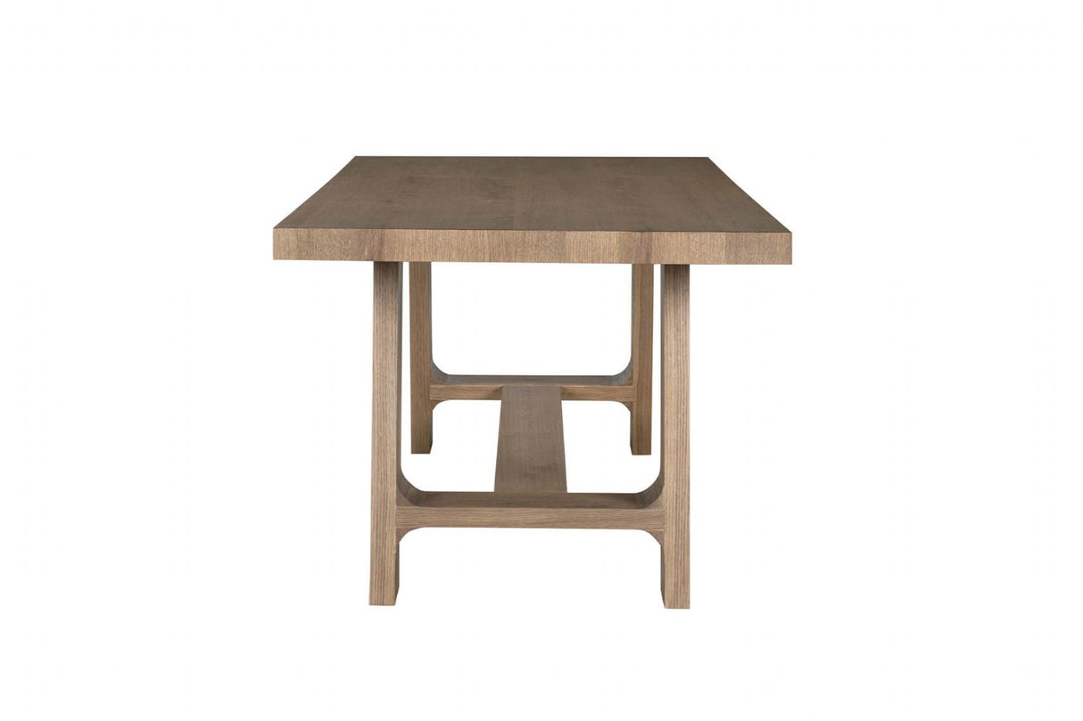 Rustic Oak Rectangular Large Dining Table 190cm